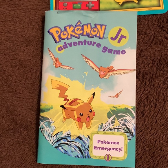 90s Pokémon Jr Adventure Game Vintage Collectors  Complete Rare Hasbro MB RPG - Picture 8 of 12